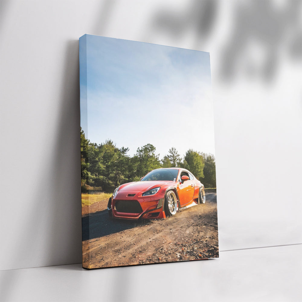Subaru BRZ Captured in Wild - Sporty Elegance