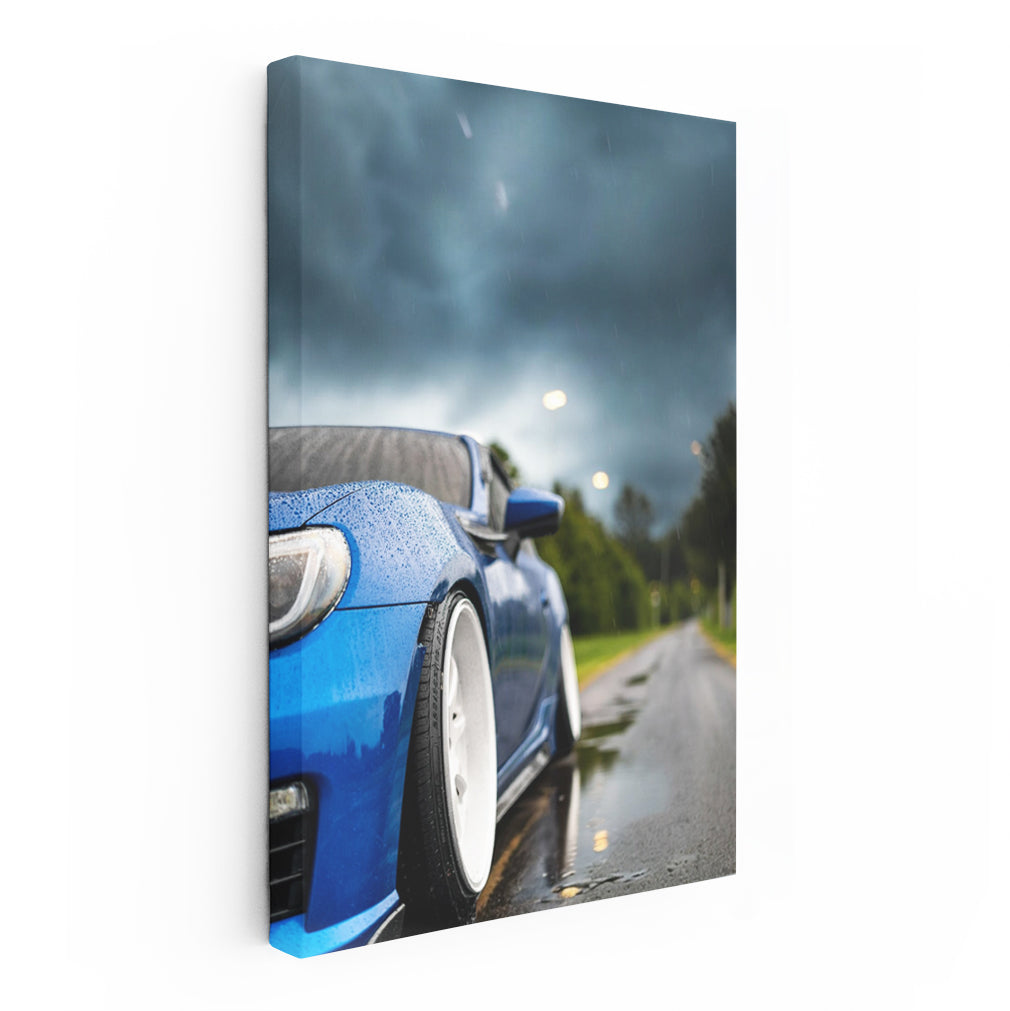Subaru BRZ Storm Drive - Embrace Thrill of Rain