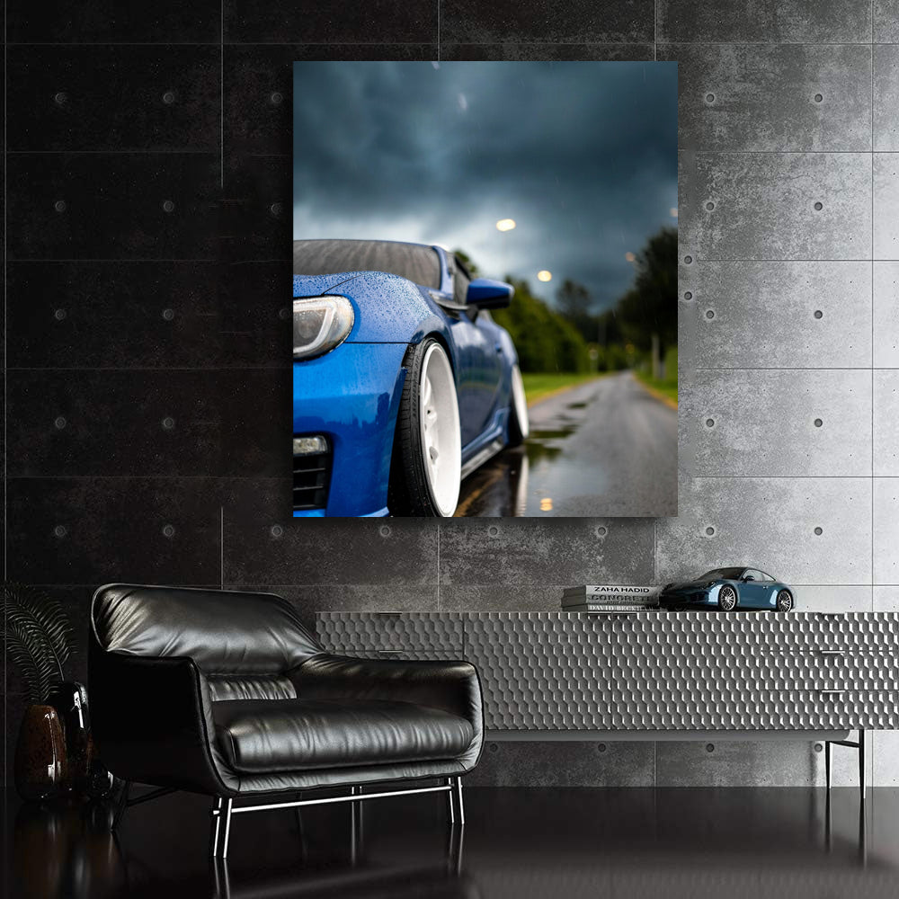 Subaru BRZ Storm Drive - Embrace Thrill of Rain