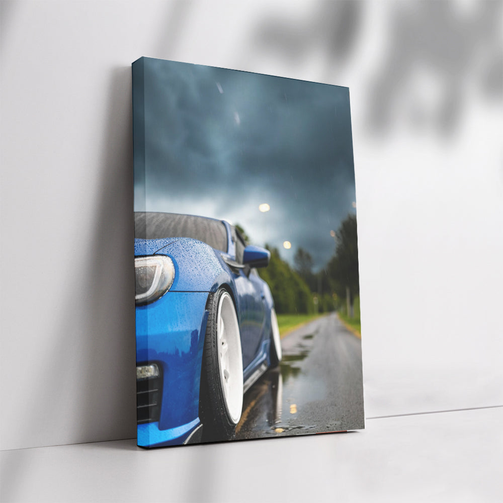Subaru BRZ Storm Drive - Embrace Thrill of Rain