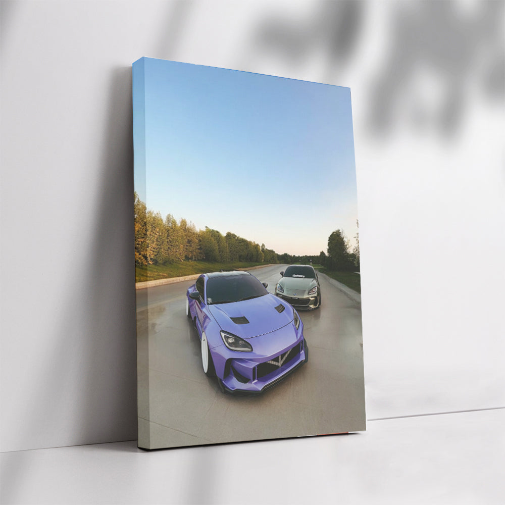 Subaru BRZ on Highway - Sporty Drive Experience