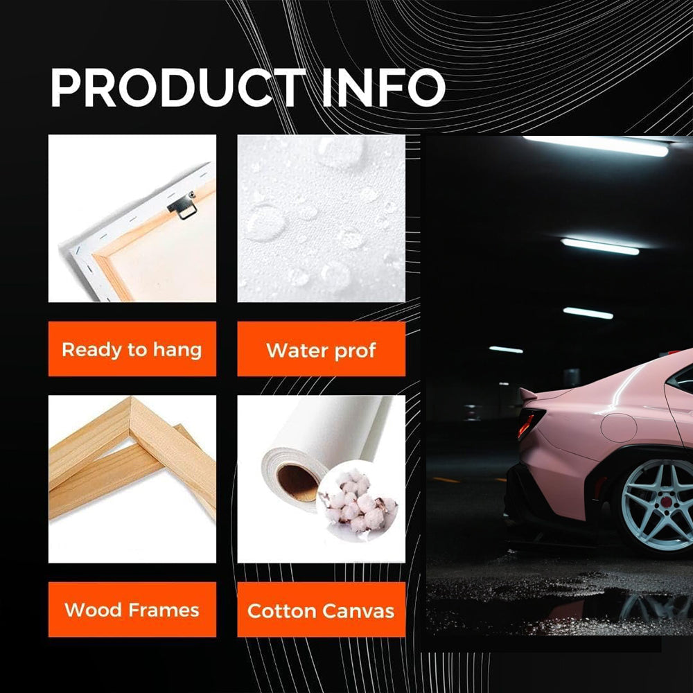 Pink Subaru BRZ in Underground Parking - Sporty Elegance