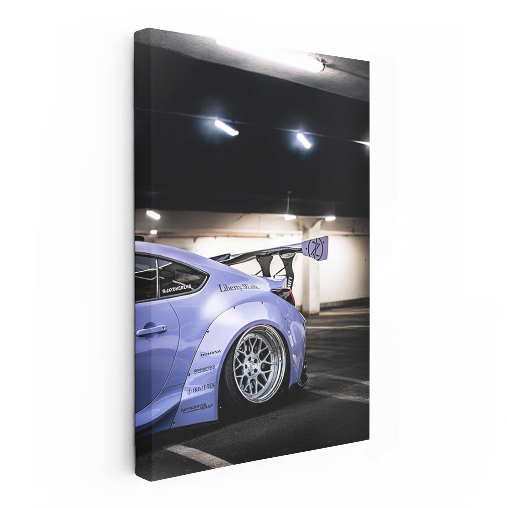 Subaru BRZ in Purple - Underground Garage Beast
