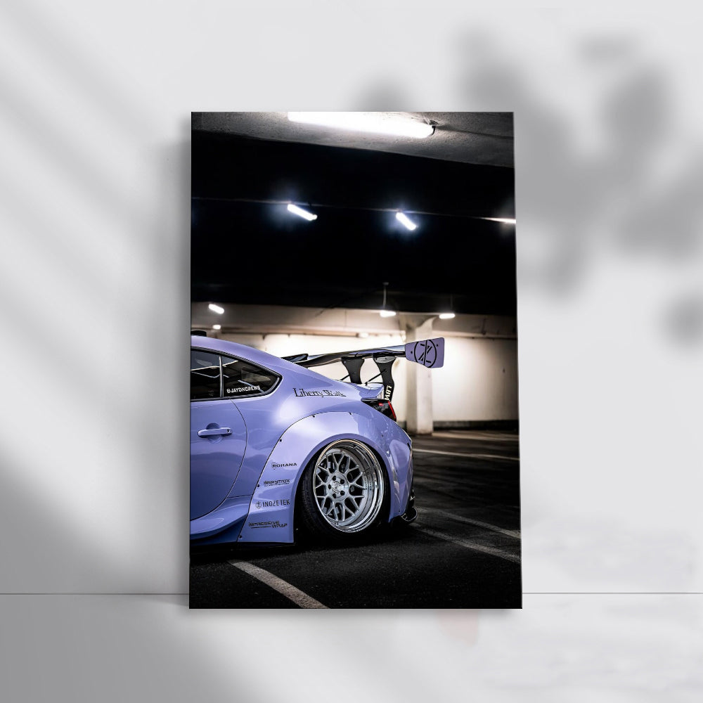 Subaru BRZ in Purple - Underground Garage Beast