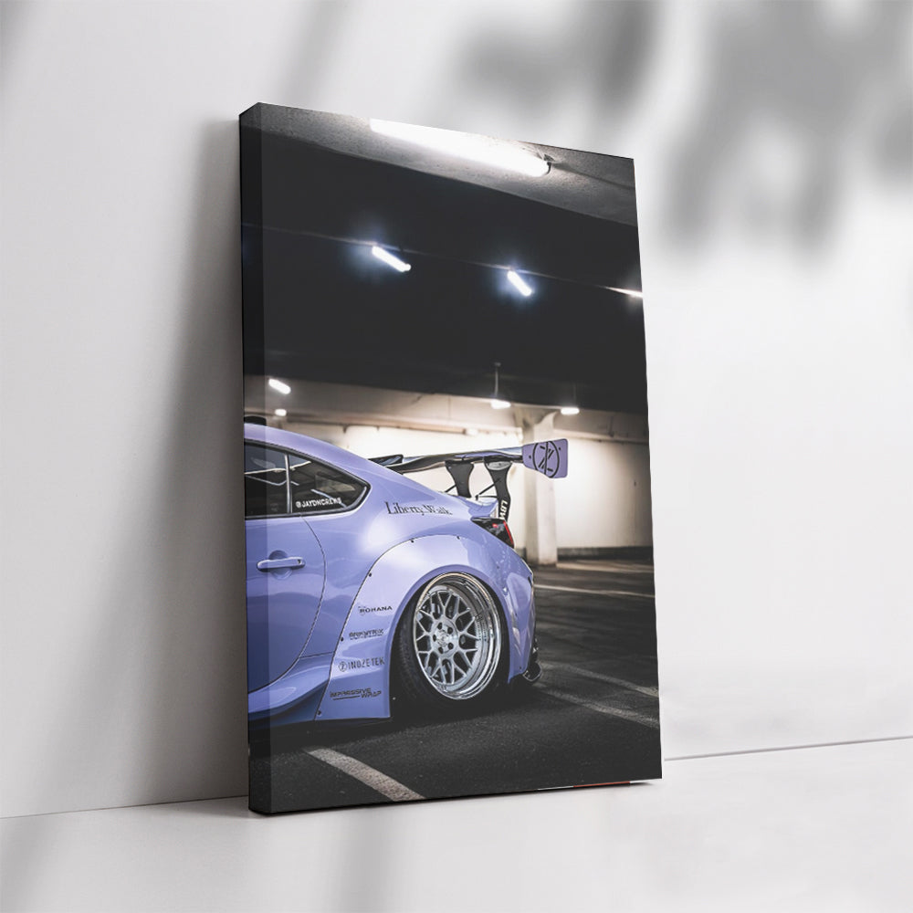 Subaru BRZ in Purple - Underground Garage Beast