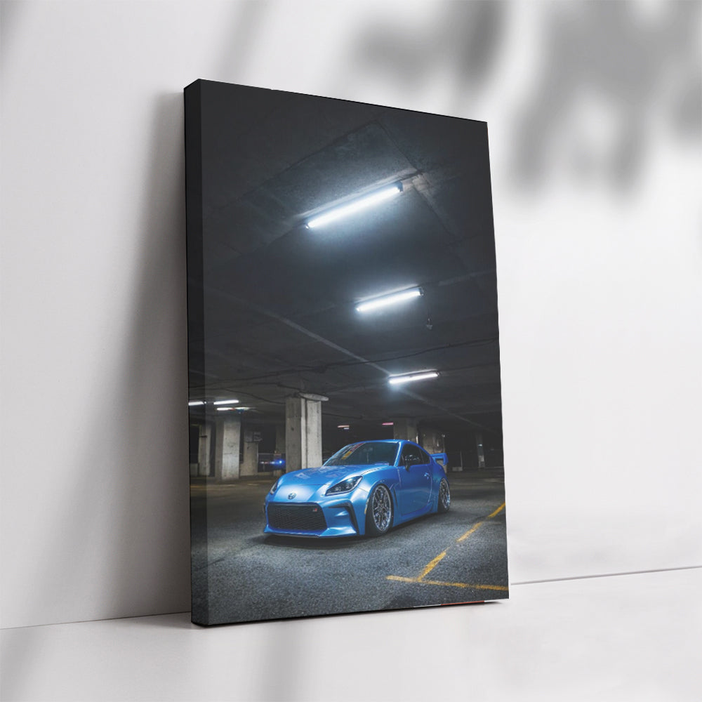 Subaru BRZ in Underground Parking - Sleek and Sporty Ride