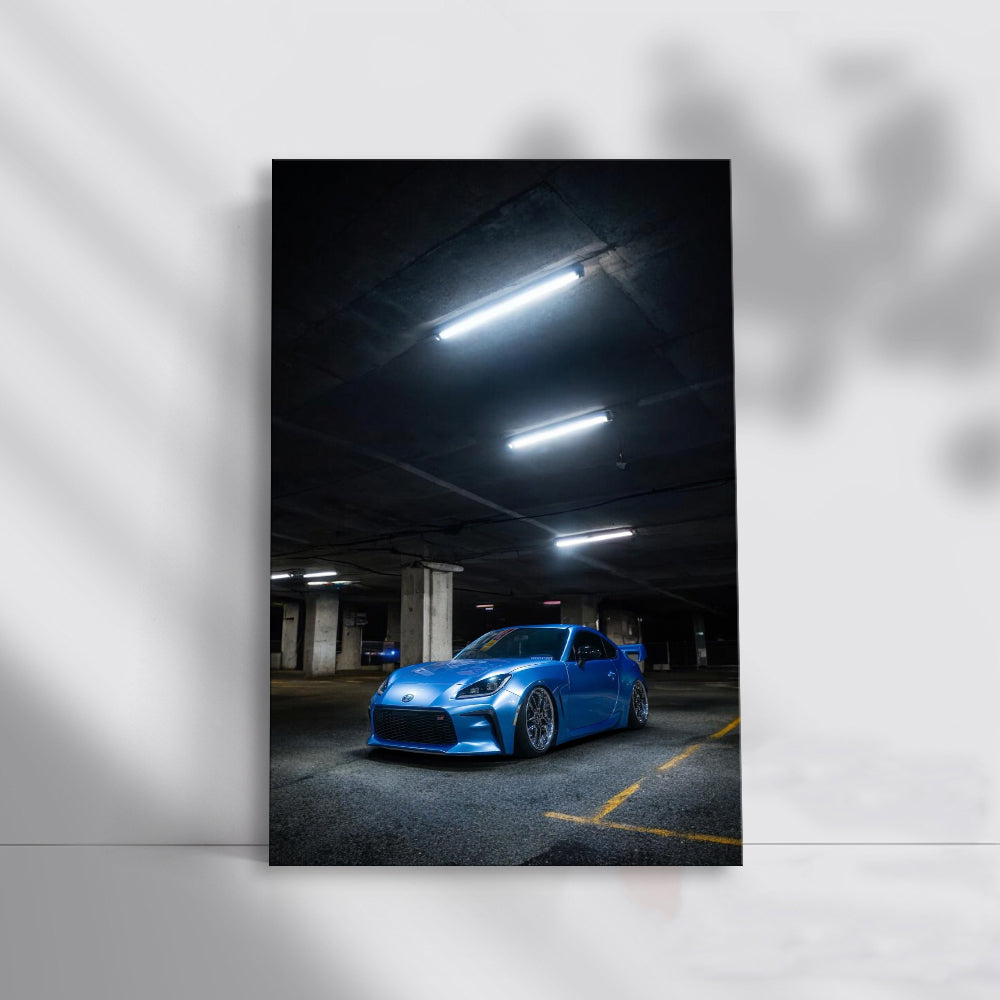 Subaru BRZ in Underground Parking - Sleek and Sporty Ride