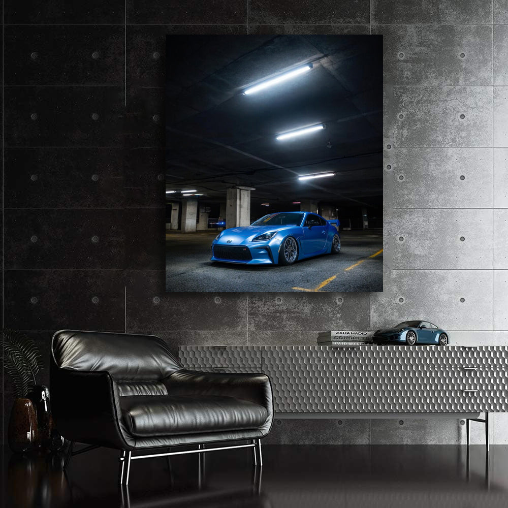 Subaru BRZ in Underground Parking - Sleek and Sporty Ride
