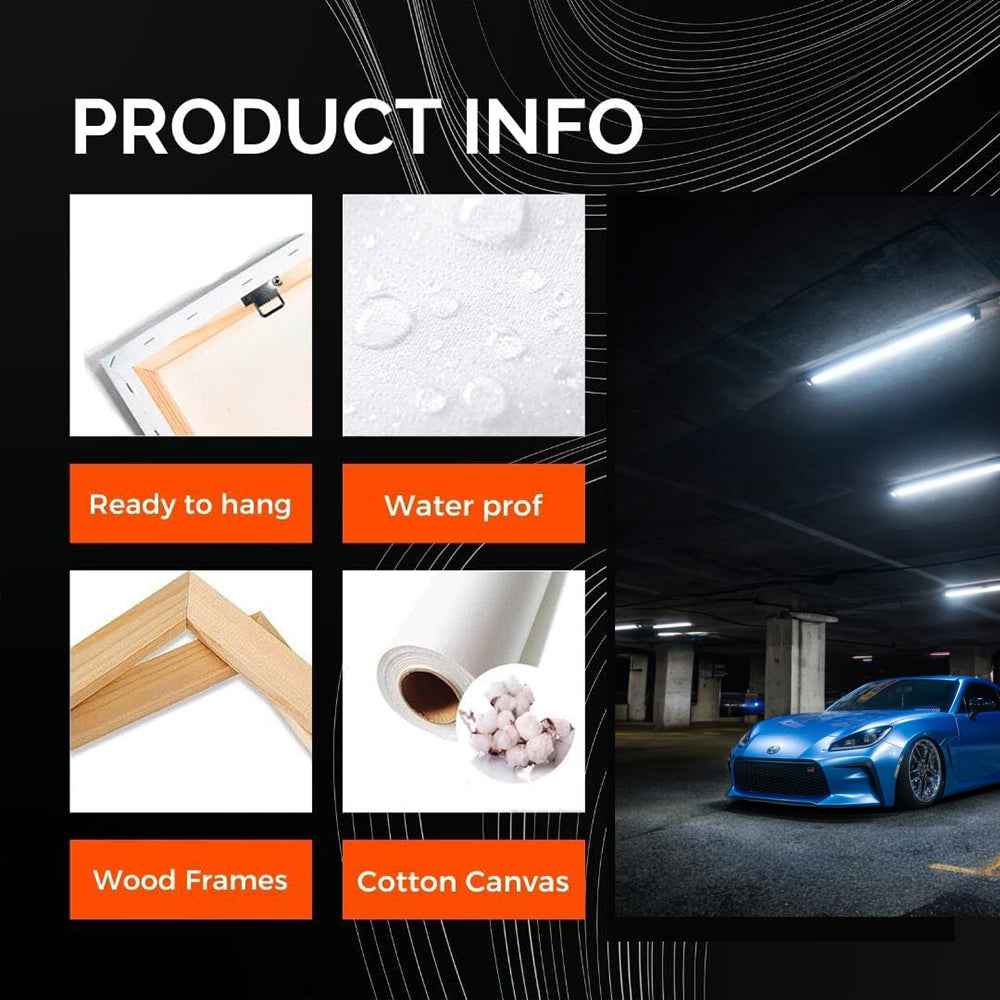 Subaru BRZ in Underground Parking - Sleek and Sporty Ride