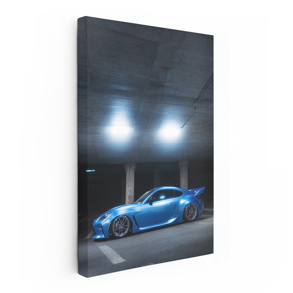 Subaru BRZ Stylishly Parked Underground - Sporty Icon