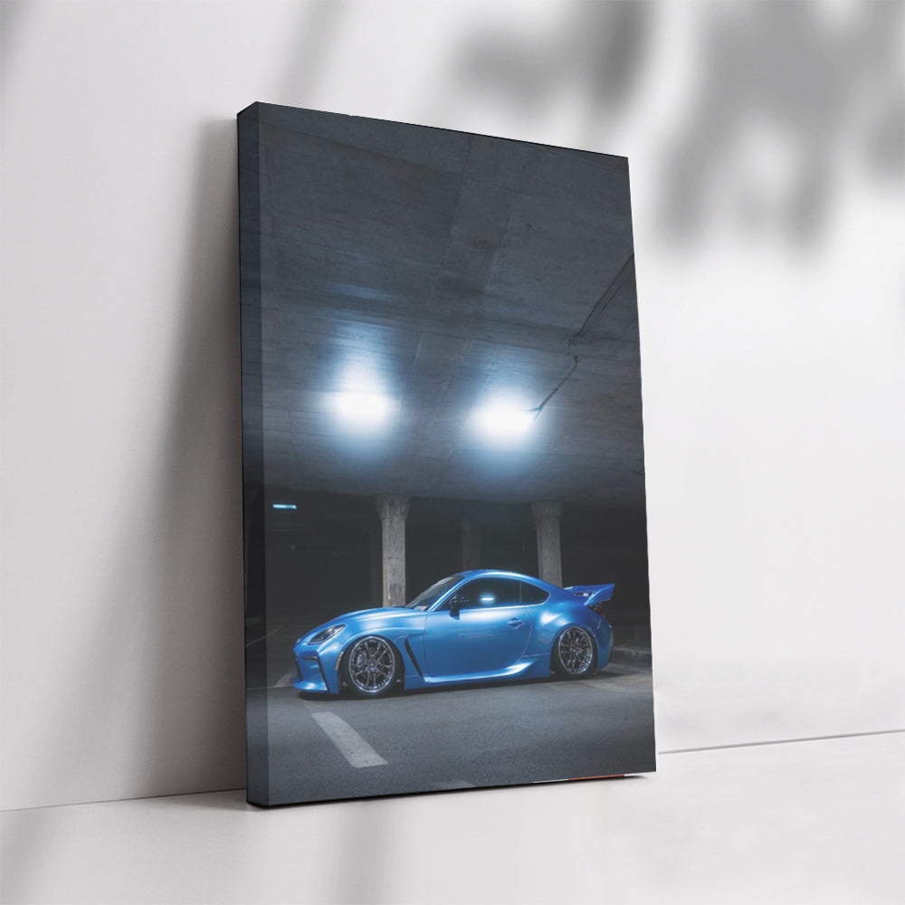 Subaru BRZ Stylishly Parked Underground - Sporty Icon