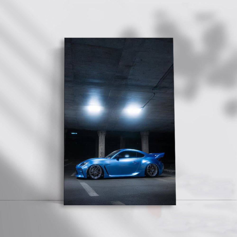 Subaru BRZ Stylishly Parked Underground - Sporty Icon