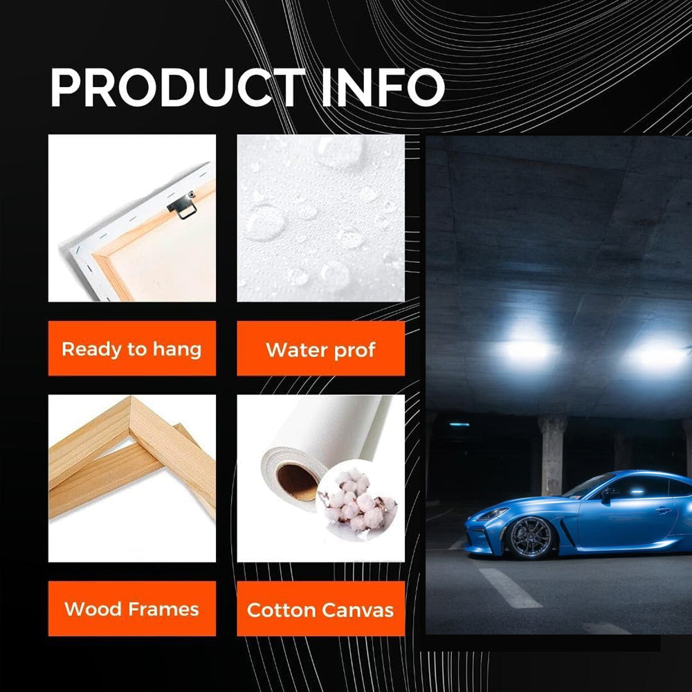 Subaru BRZ Stylishly Parked Underground - Sporty Icon