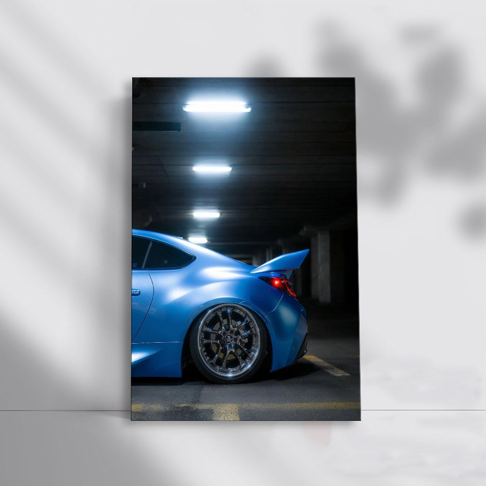 Subaru BRZ in Urban Garage - Sleek and Sporty Marvel