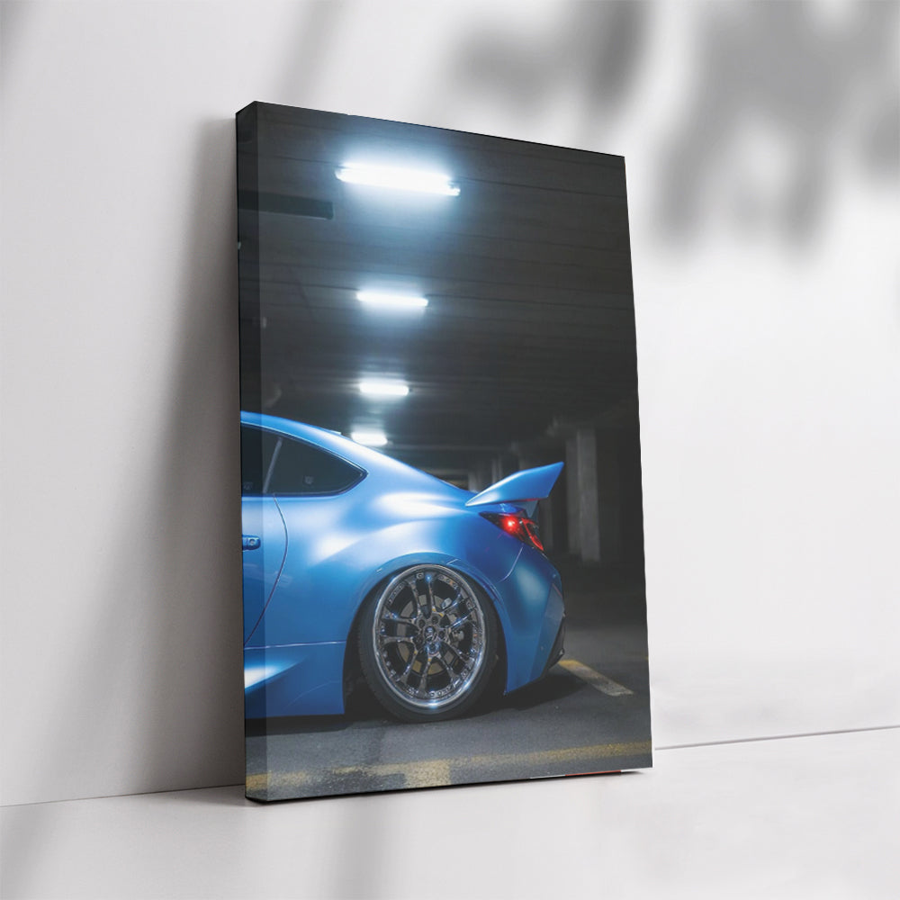 Subaru BRZ in Urban Garage - Sleek and Sporty Marvel