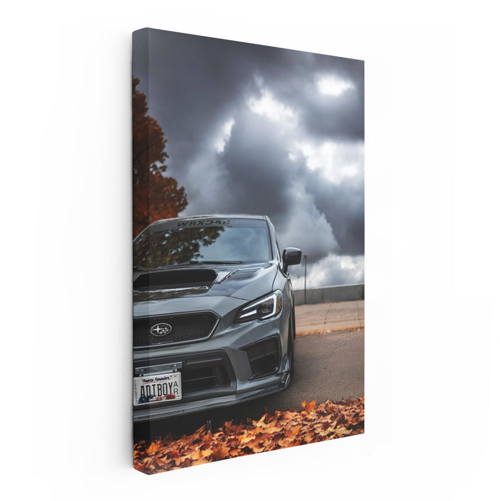 Subaru WRX in Cloudy Autumn - Performance and Style