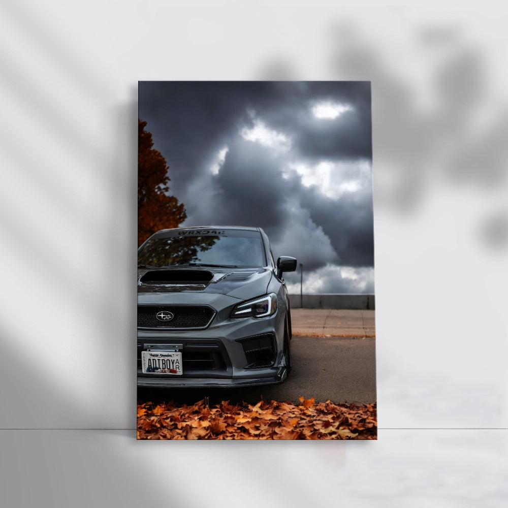Subaru WRX in Cloudy Autumn - Performance and Style