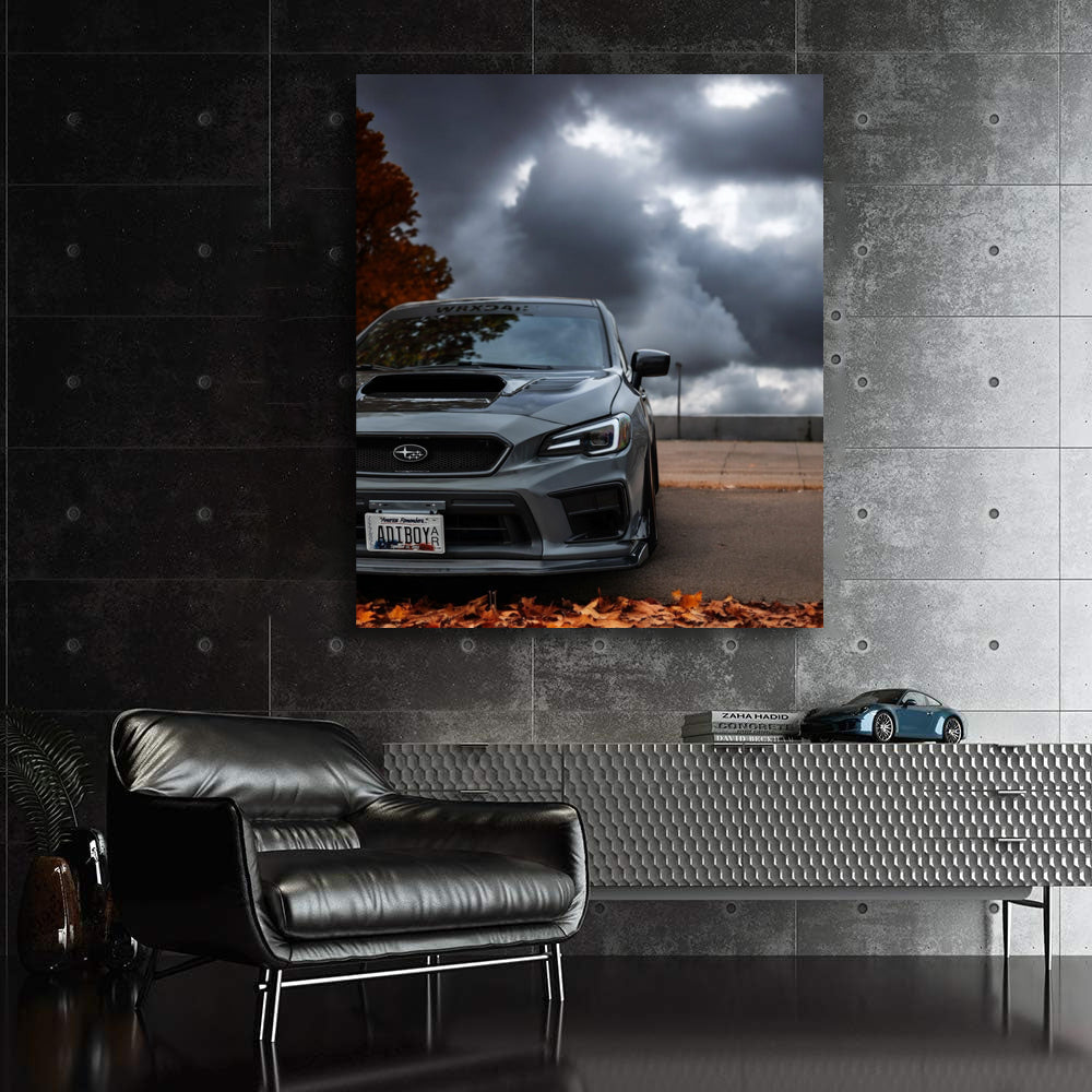 Subaru WRX in Cloudy Autumn - Performance and Style