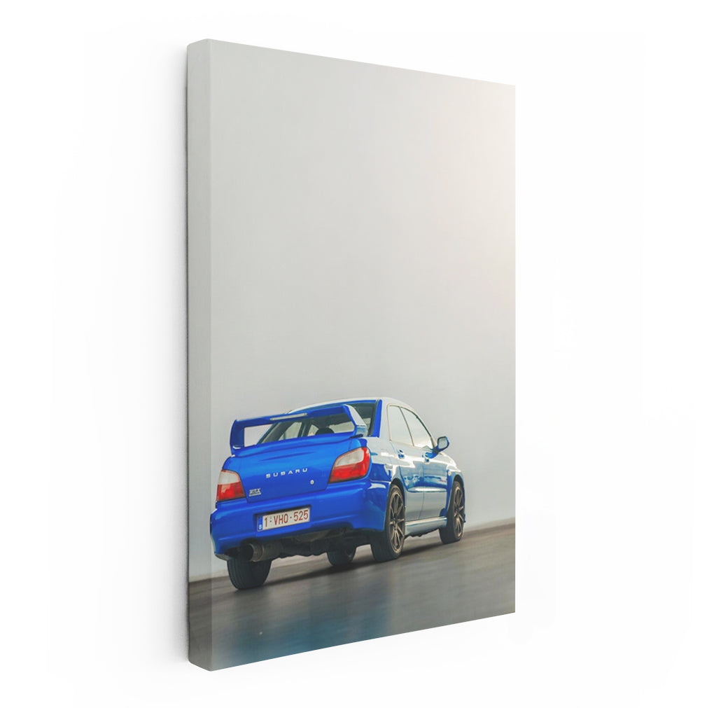Subaru WRX Blue Parked - Fast and Furious Spirit
