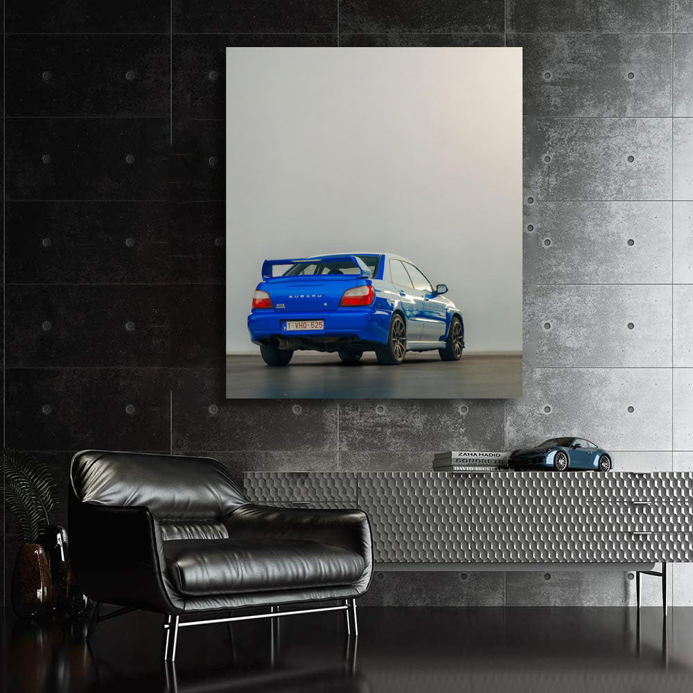 Subaru WRX Blue Parked - Fast and Furious Spirit