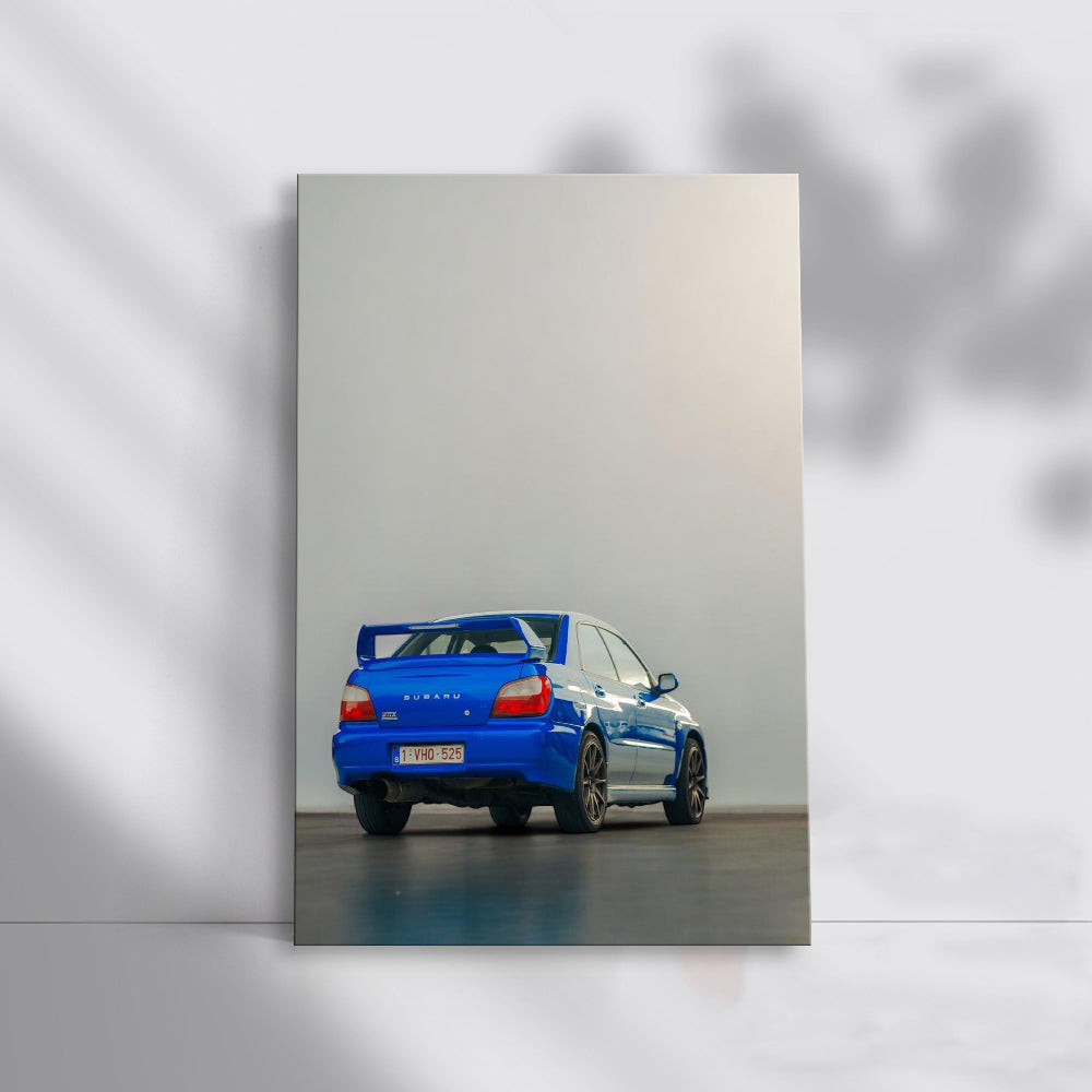 Subaru WRX Blue Parked - Fast and Furious Spirit
