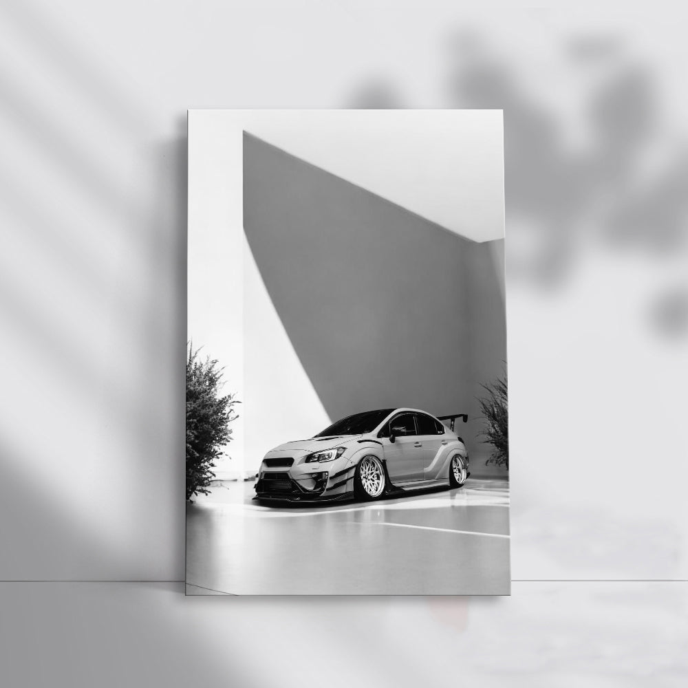 Subaru WRX Black & White - 3: Power and Precision
