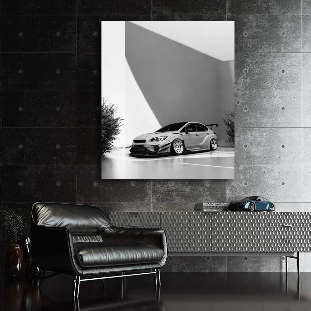 Subaru WRX Black & White - 3: Power and Precision