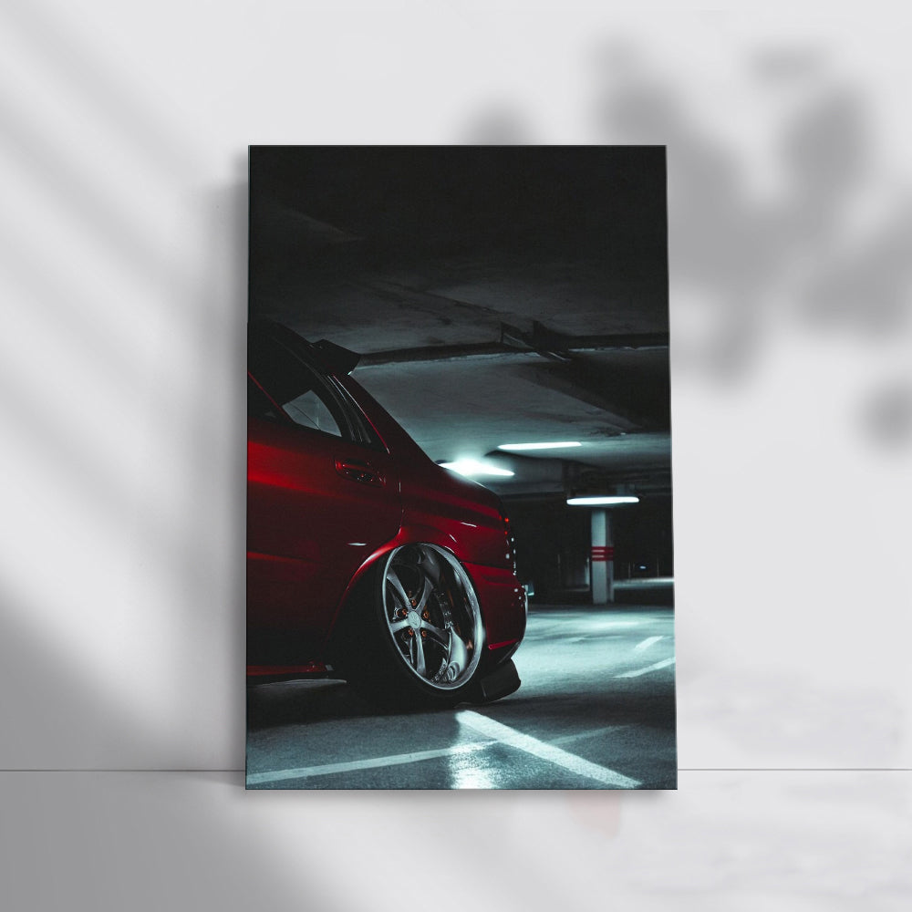 Subaru WRX in Underground Garage - Performance Beast