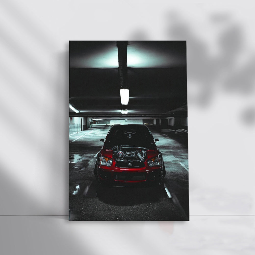 Subaru WRX in Underground Garage - Performance Icon