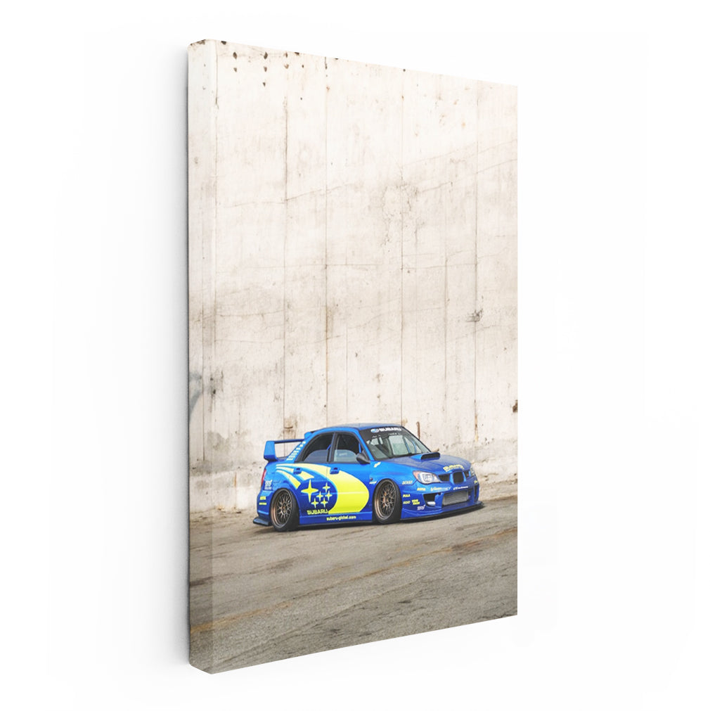 Subaru WRX by Concrete Wall - Power and Performance