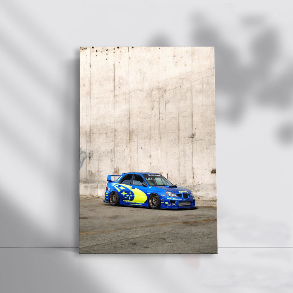 Subaru WRX by Concrete Wall - Power and Performance