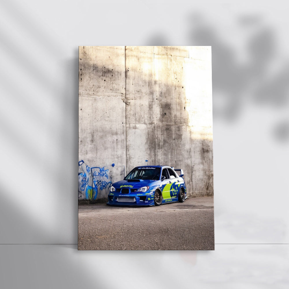 Subaru WRX by Concrete Wall - Thrill on Wheels