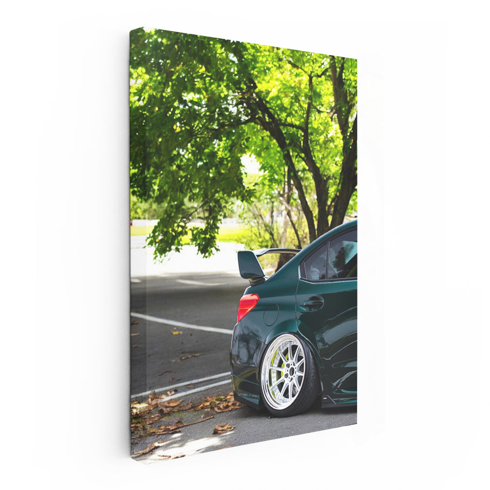Subaru WRX Under Tree - Performance Meets Adventure