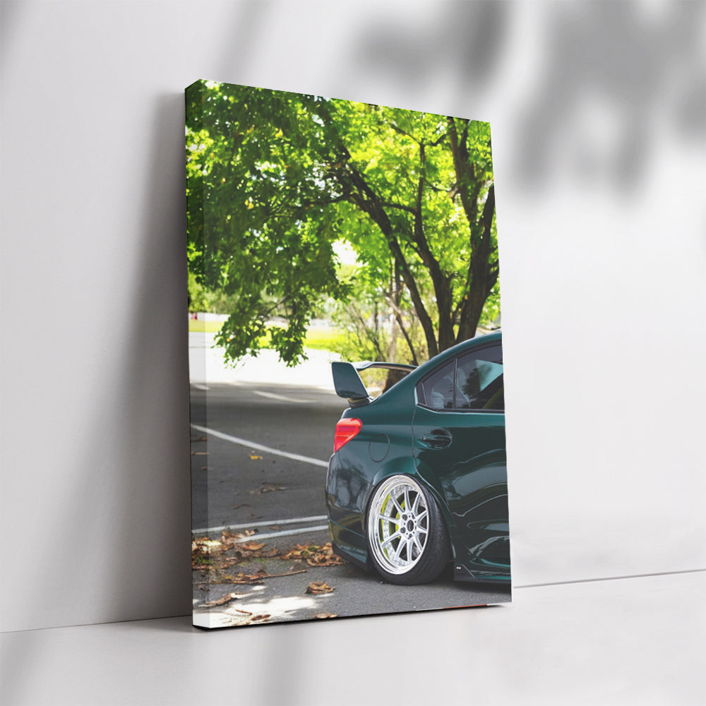 Subaru WRX Under Tree - Performance Meets Adventure