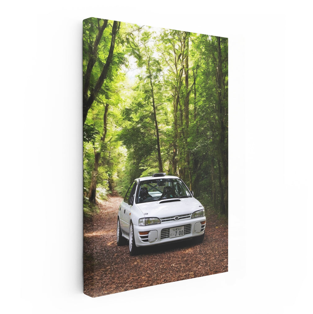 Subaru WRX White - Forest Drive Adventure Machine