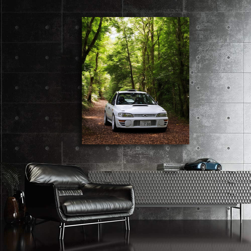 Subaru WRX White - Forest Drive Adventure Machine
