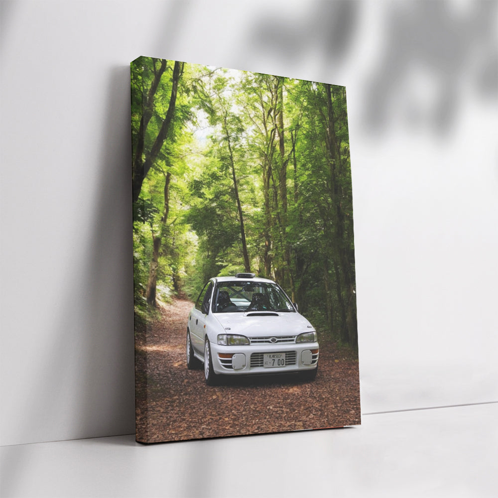 Subaru WRX White - Forest Drive Adventure Machine