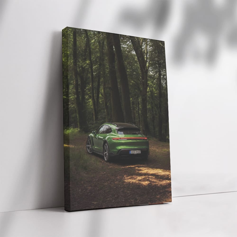 Taycan 4S Cross Turismo in Mamba Green - Speed and Elegance