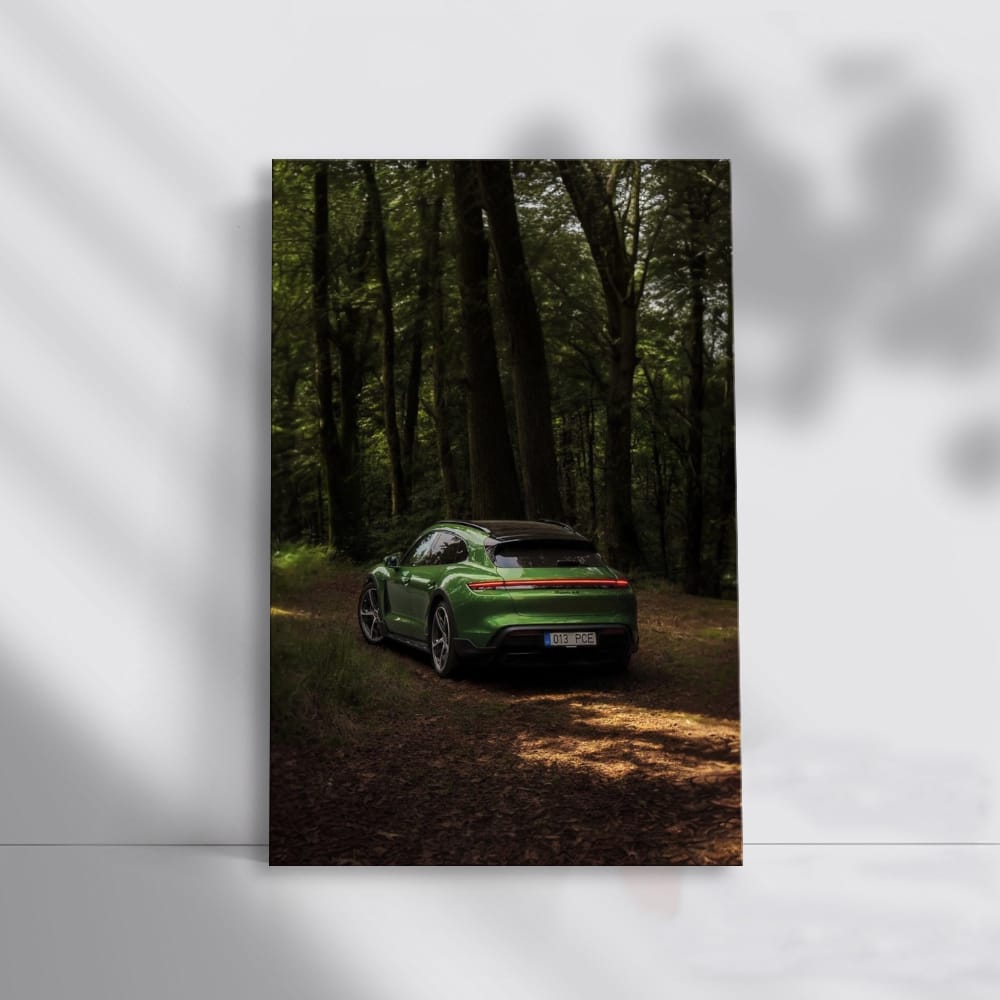 Taycan 4S Cross Turismo in Mamba Green - Speed and Elegance