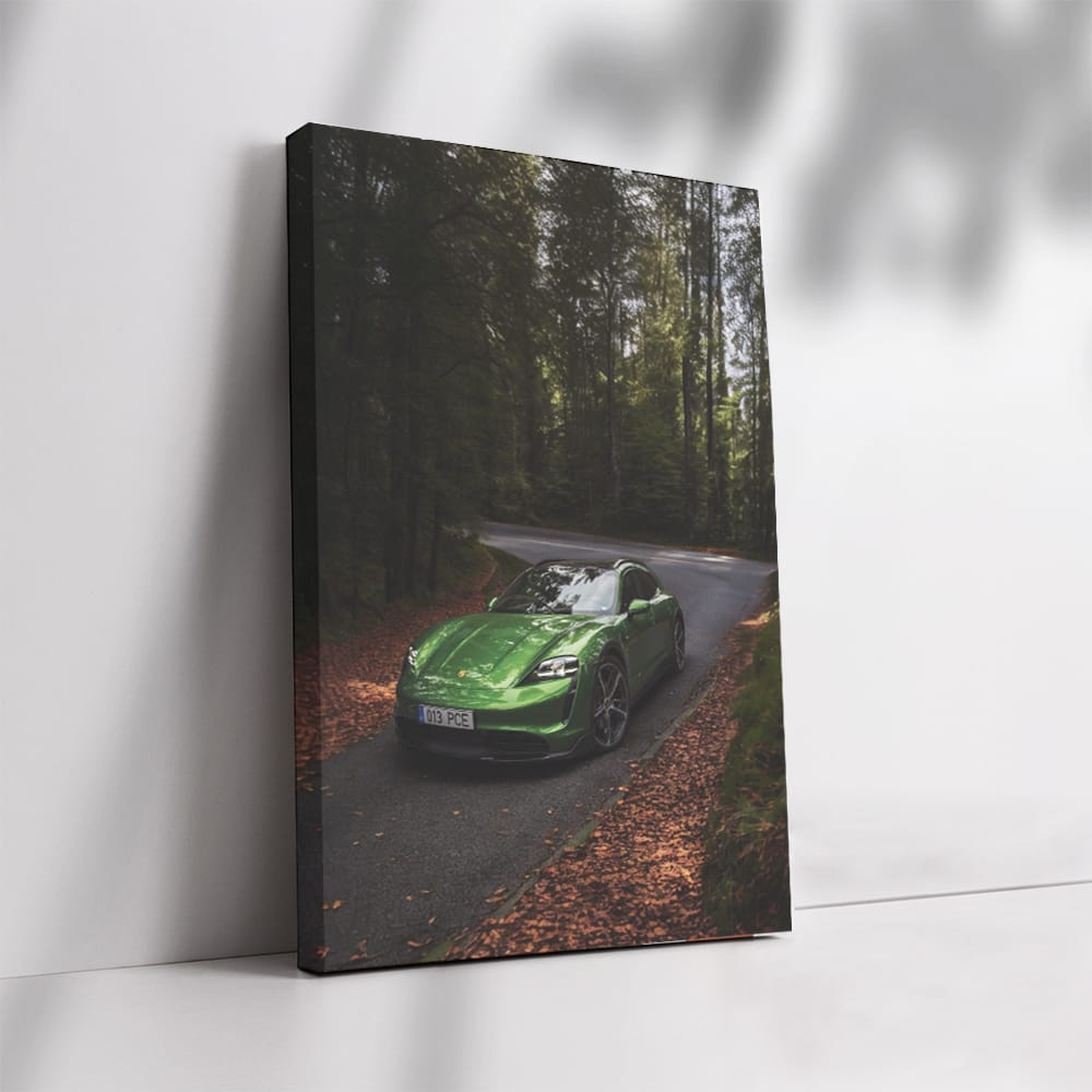 Mamba Green Taycan 4S Cross Turismo - Dynamic Elegance