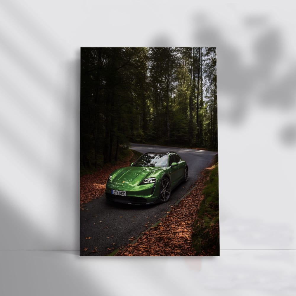 Mamba Green Taycan 4S Cross Turismo - Dynamic Elegance