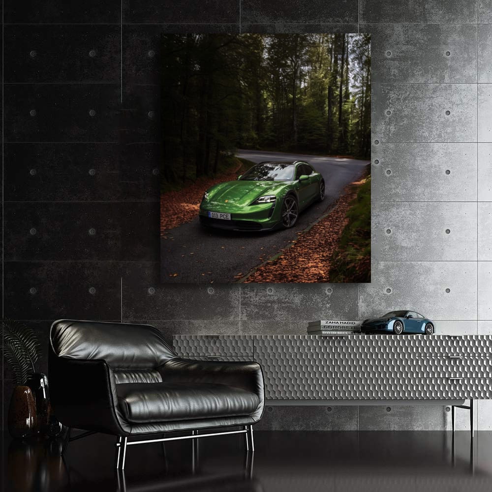 Mamba Green Taycan 4S Cross Turismo - Dynamic Elegance