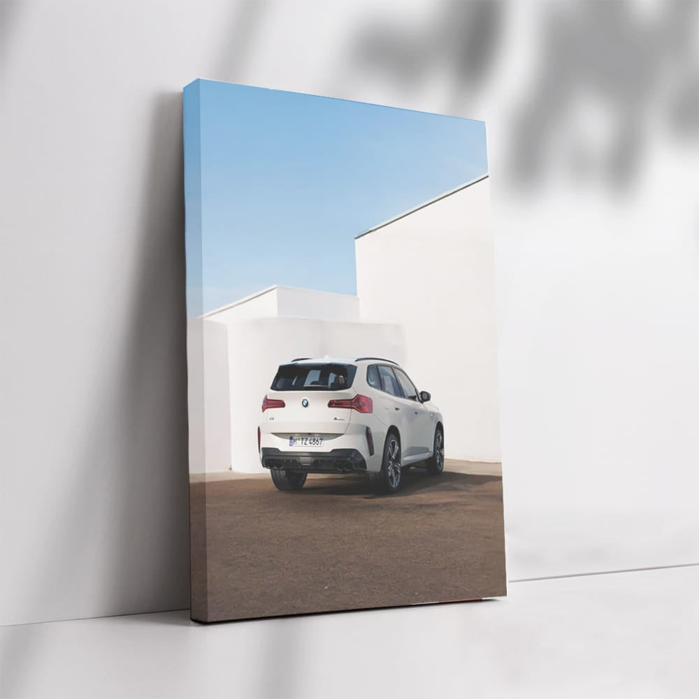 Sleek White BMW X3 G45 M50 - Power Meets Elegance
