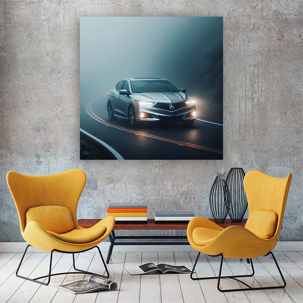 Acura Ilx Fog Wall Art