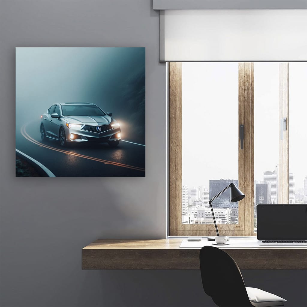 Acura Ilx Fog Wall Art