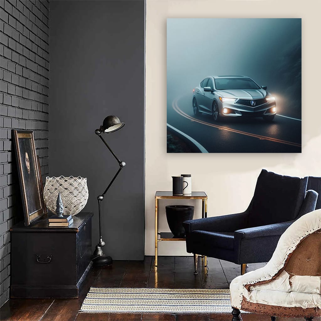 Acura Ilx Fog Wall Art