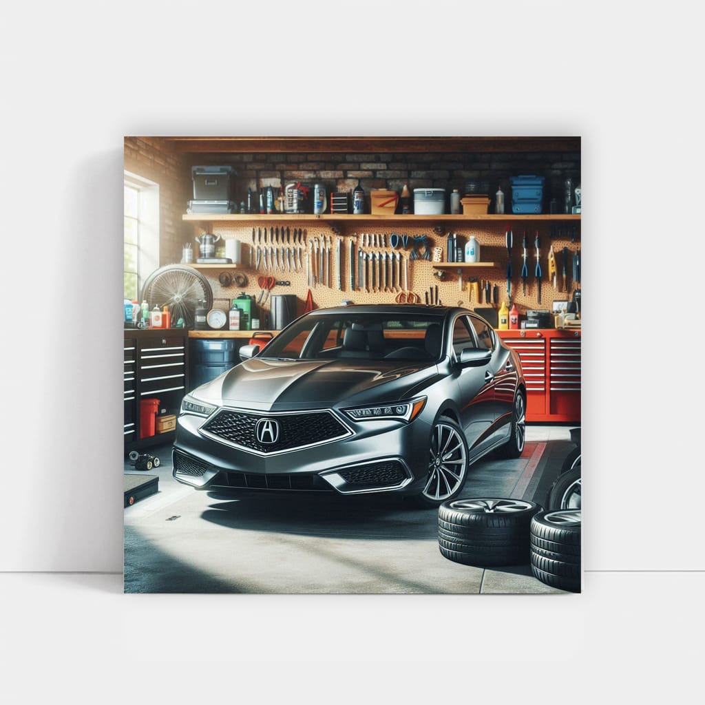 Acura Ilx Gara Wall Art