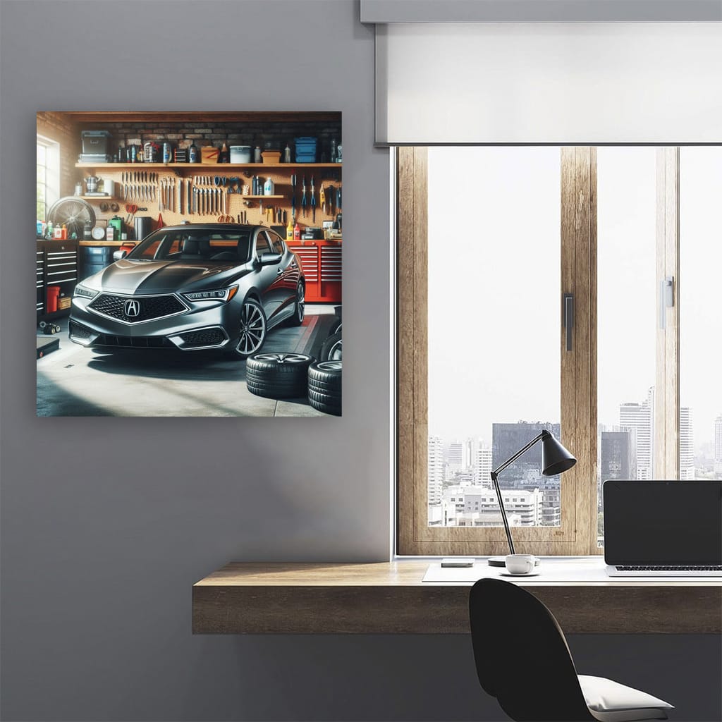 Acura Ilx Gara Wall Art