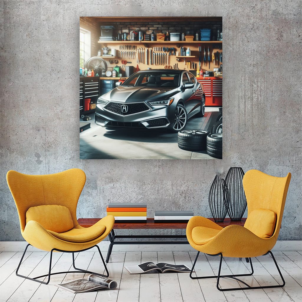 Acura Ilx Gara Wall Art