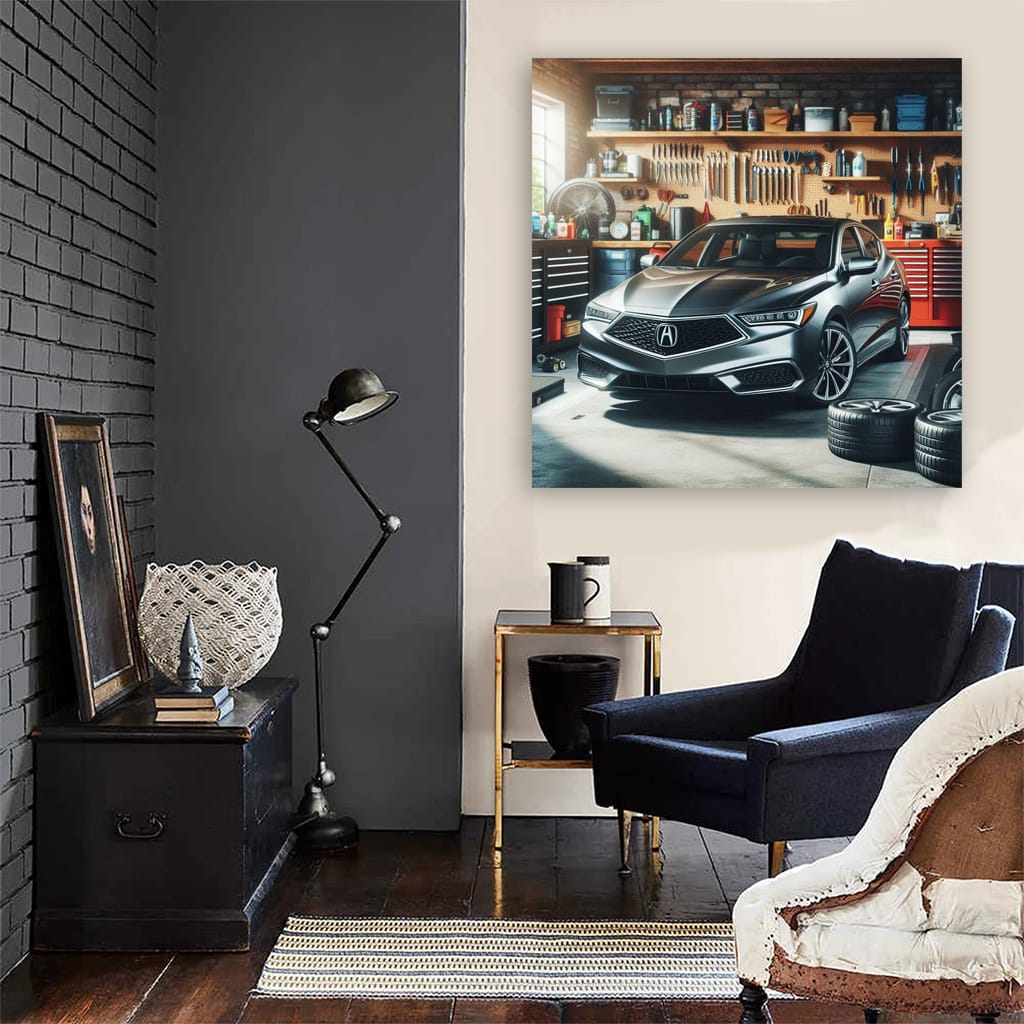 Acura Ilx Gara Wall Art